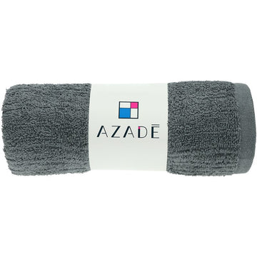 Azade Πετσέτα προσώπου Γκρι Σκούρο 48*100cm